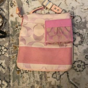 Coach crossbody with wallet